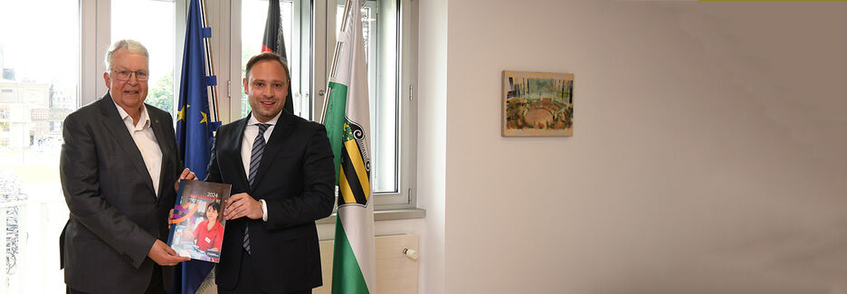 Ausländerbeauftragter und Landtagspräsident